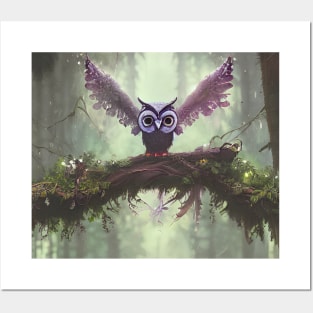 Mystical Owl Posters and Art